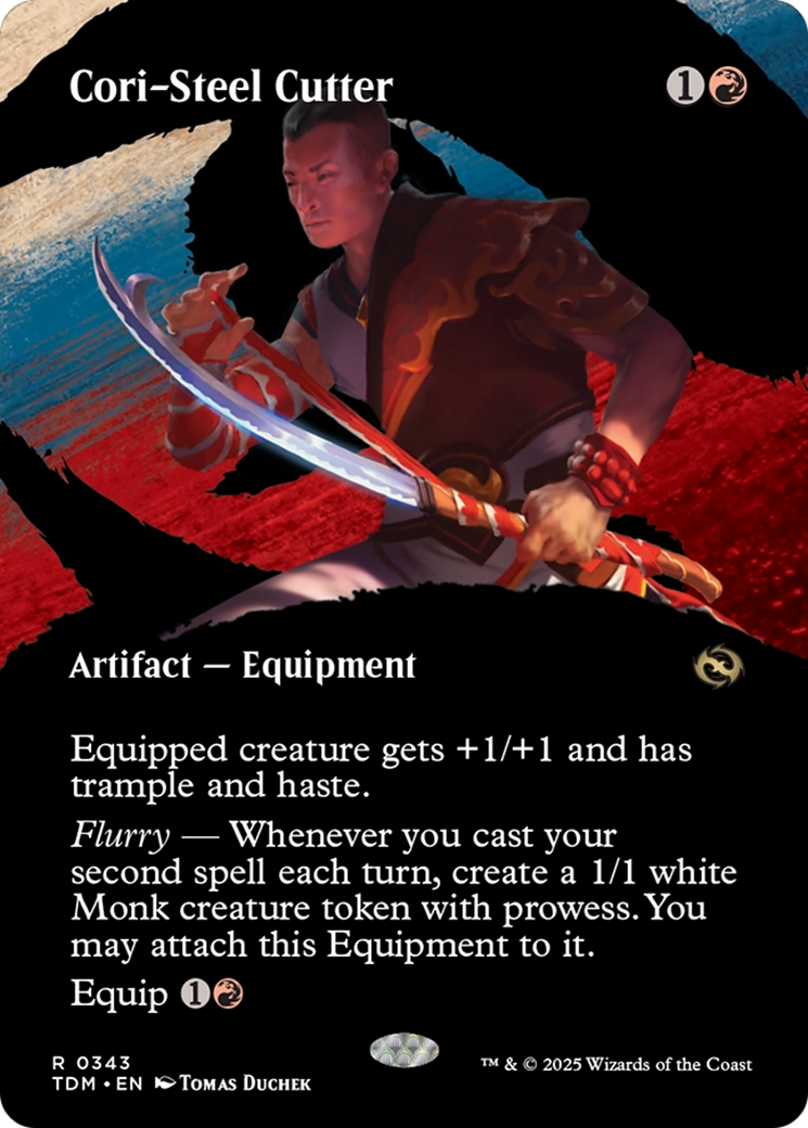 Cori-Steel Cutter (Borderless) [Tarkir: Dragonstorm] | Good Games Morley