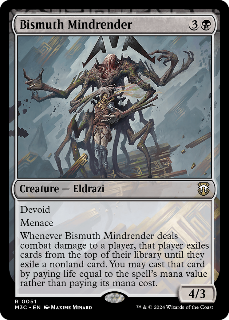 Bismuth Mindrender [Modern Horizons 3 Commander] | Good Games Morley
