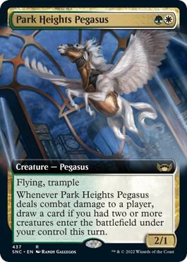 Park Heights Pegasus Extended Art 437/281 (Streets of New Capenna)  | Good Games Morley