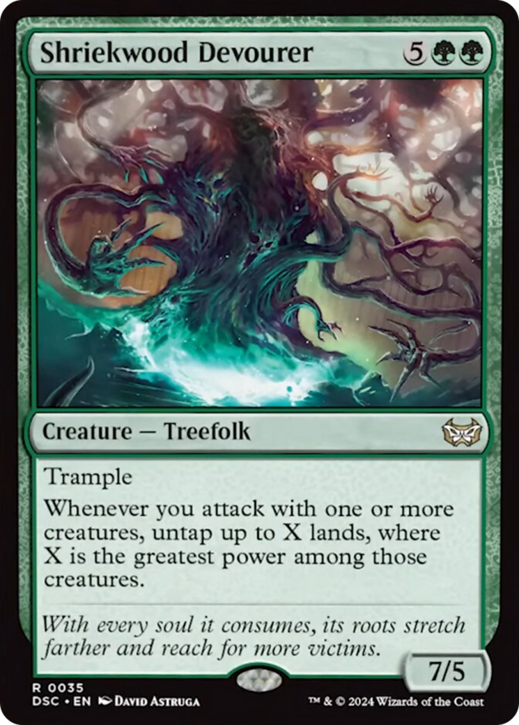 Shriekwood Devourer [Duskmourn: House of Horror Commander] | Good Games Morley