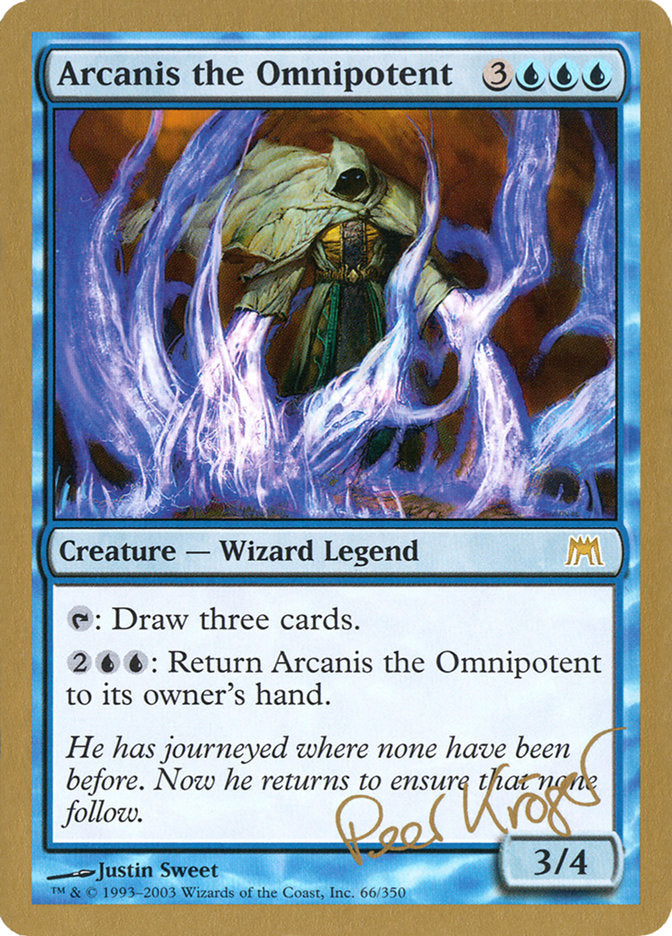 Arcanis the Omnipotent (Peer Kroger) [World Championship Decks 2003] | Good Games Morley