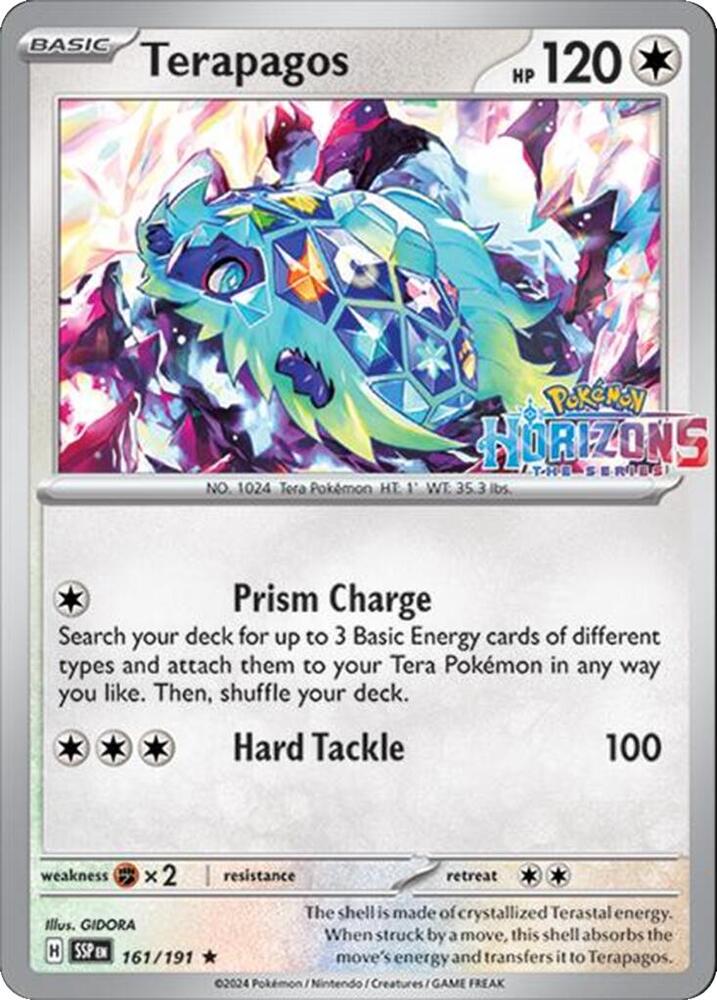 Terapagos 161/191 (Miscellaneous Cards & Products)  - Reverse Holofoil | Good Games Morley