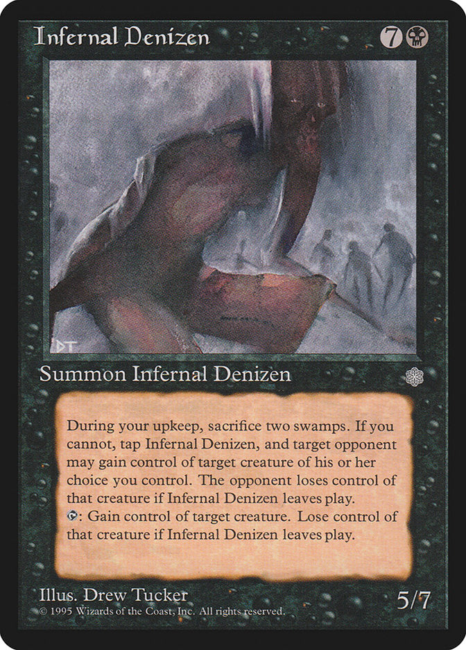 Infernal Denizen 136/383 (Ice Age)  | Good Games Morley