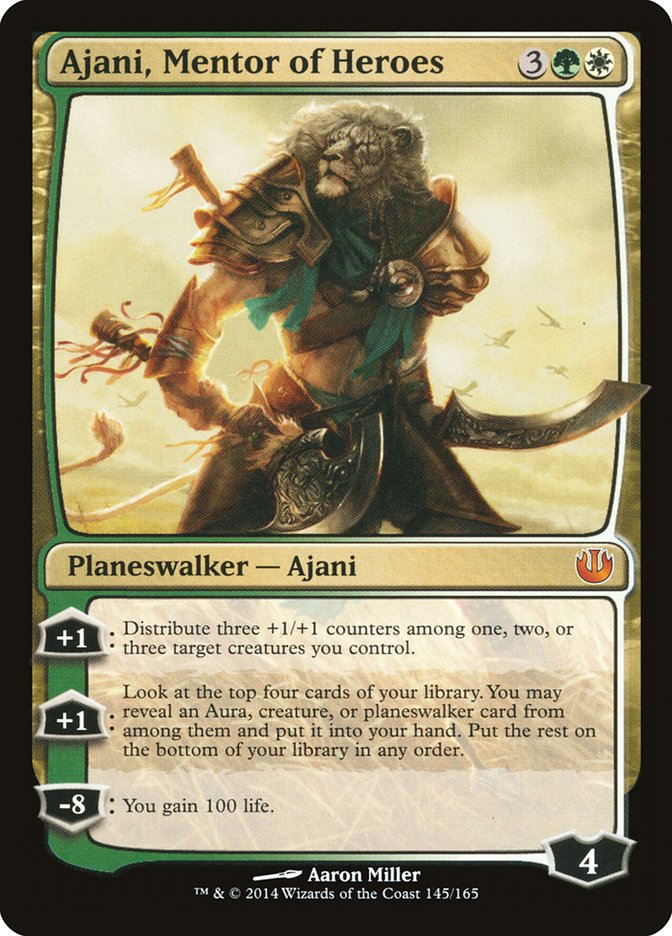 Ajani, Mentor of Heroes 145/165 (Journey Into Nyx)  | Good Games Morley