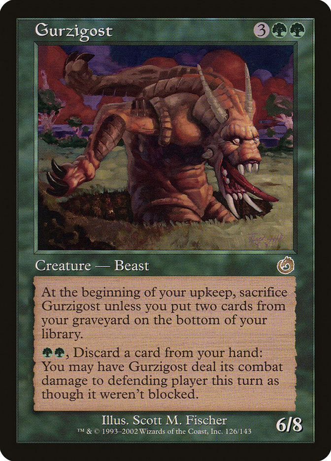 Gurzigost 126/143 (Torment)  - Foil | Good Games Morley