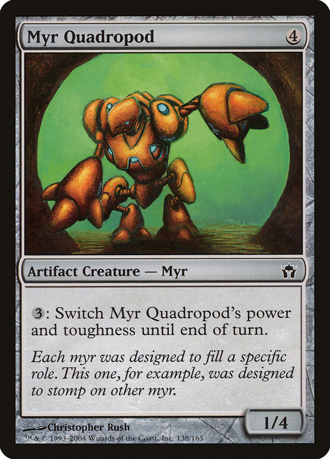 Myr Quadropod 138/165 (Fifth Dawn)  | Good Games Morley