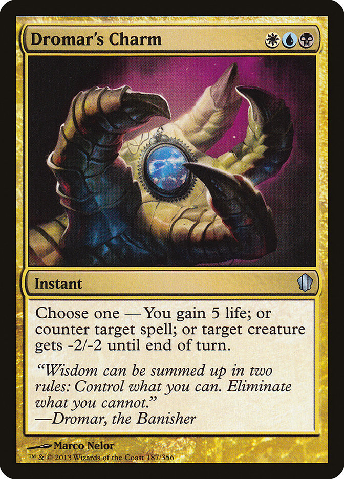 Dromar's Charm 187/356 (Commander 2013)  | Good Games Morley