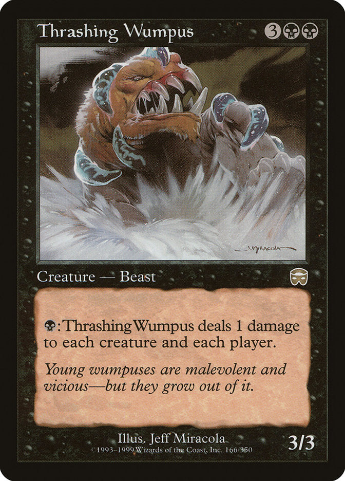 Thrashing Wumpus 166/350 (Mercadian Masques)  | Good Games Morley
