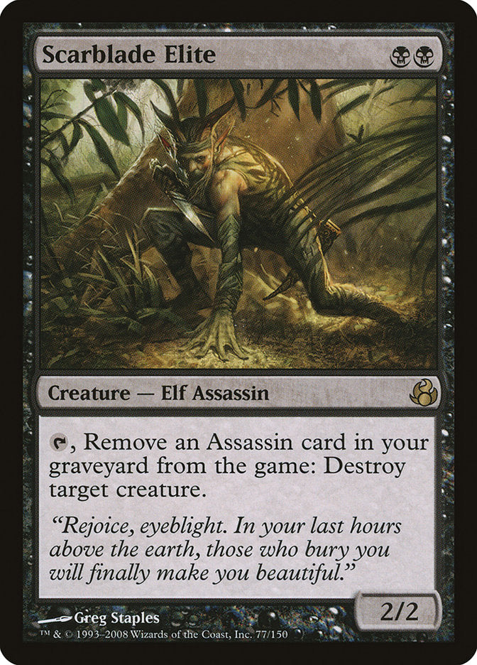 Scarblade Elite 77/150 (Morningtide)  | Good Games Morley