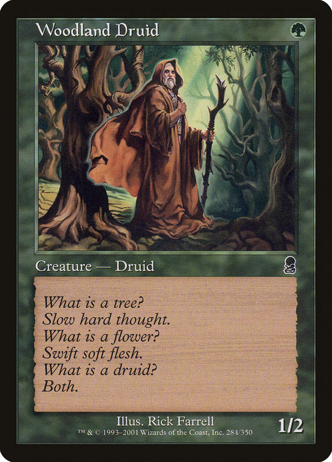 Woodland Druid 284/350 (Odyssey)  - Foil | Good Games Morley