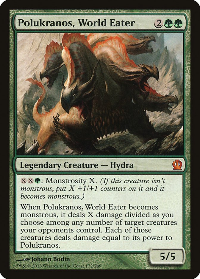 Polukranos, World Eater 172/249 (Theros)  | Good Games Morley
