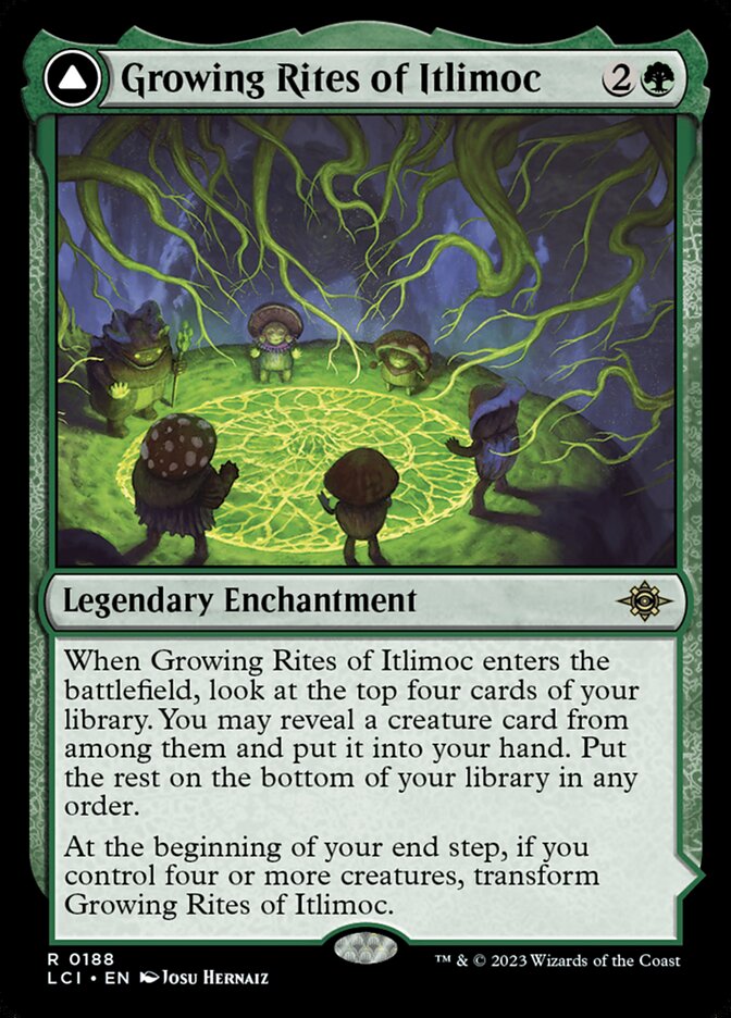 Growing Rites of Itlimoc // Itlimoc, Cradle of the Sun 188 (The Lost Caverns of Ixalan)  | Good Games Morley