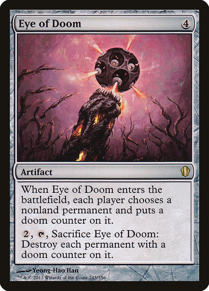 Eye of Doom 243/356 (Commander 2013)  | Good Games Morley