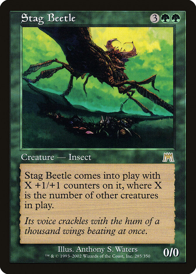 Stag Beetle 285/350 (Onslaught)  | Good Games Morley