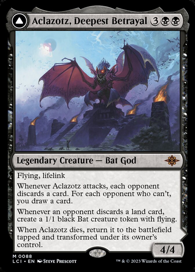 Aclazotz, Deepest Betrayal // Temple of the Dead 88 (The Lost Caverns of Ixalan)  | Good Games Morley