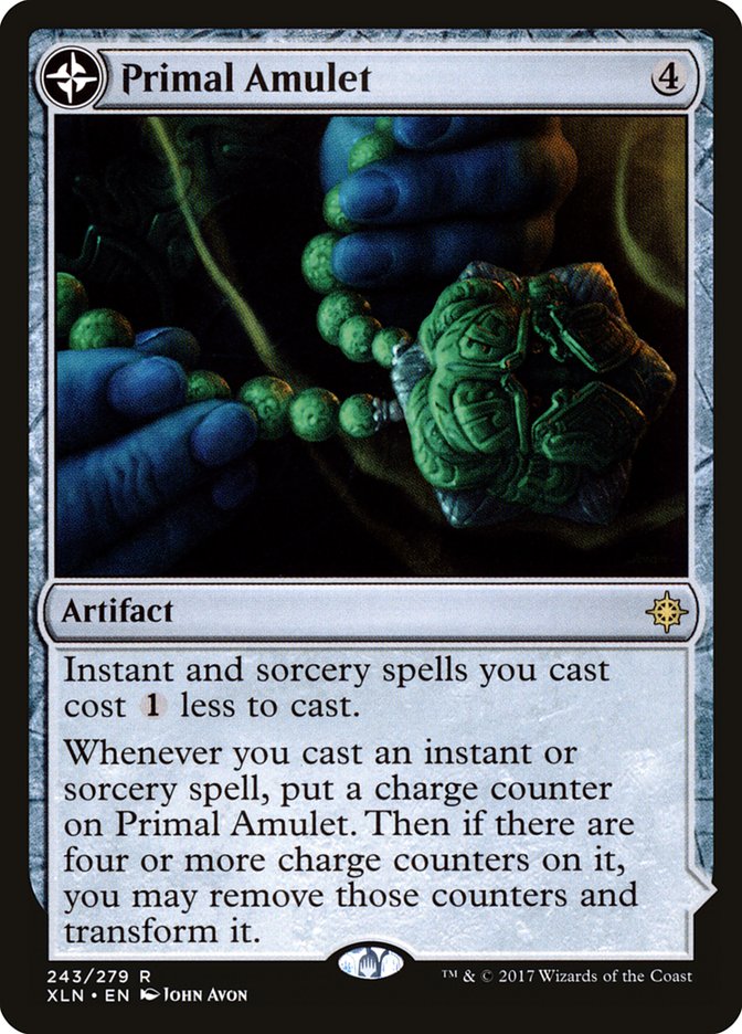 Primal Amulet // Primal Wellspring 243 (Ixalan)  | Good Games Morley