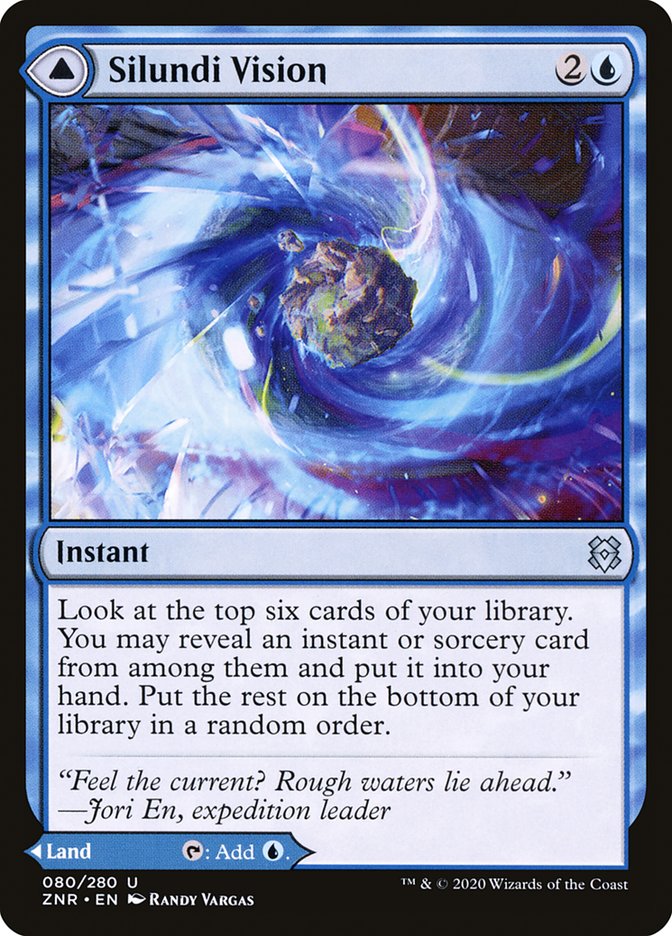 Silundi Vision // Silundi Isle 80/280 (Zendikar Rising)  | Good Games Morley