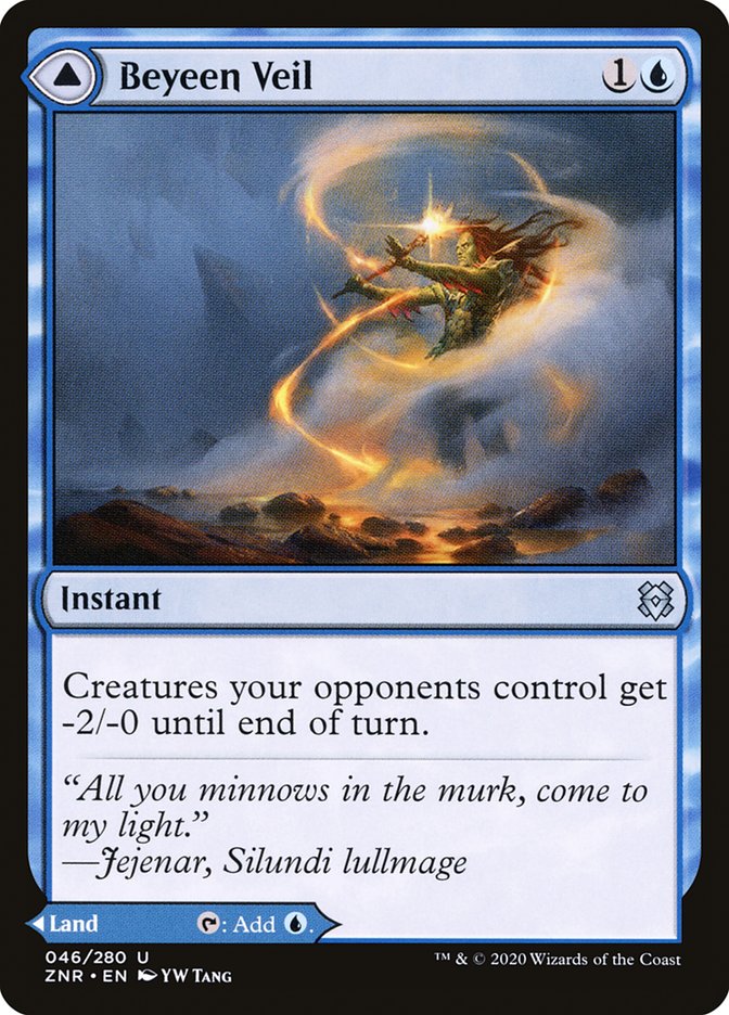 Beyeen Veil // Beyeen Coast 46/280 (Zendikar Rising)  | Good Games Morley