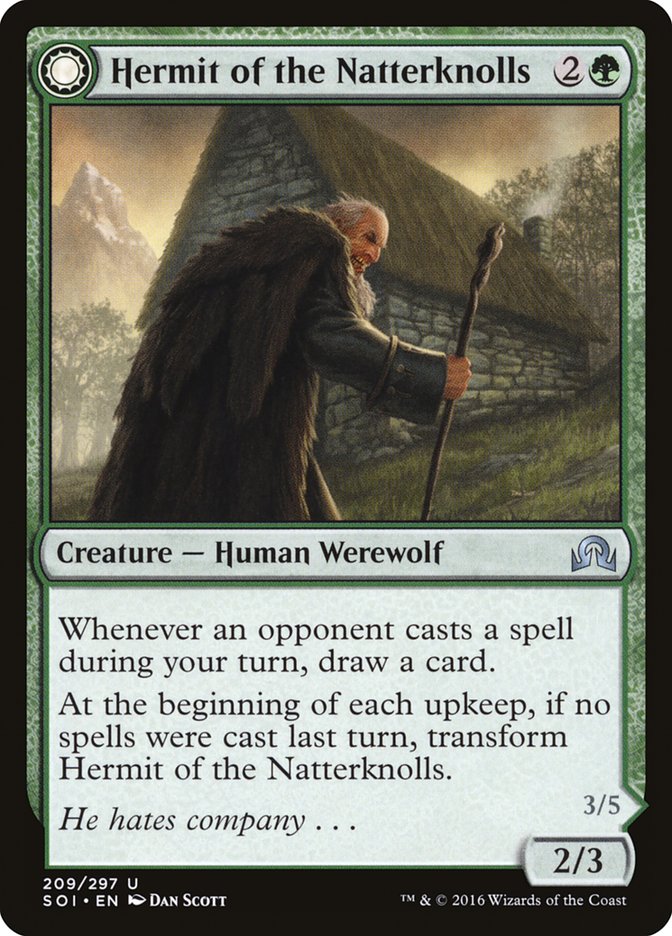Hermit of the Natterknolls 209 (Shadows over Innistrad)  | Good Games Morley