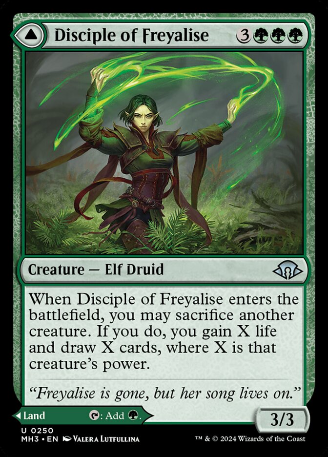 Disciple of Freyalise // Garden of Freyalise 250 (Modern Horizons 3)  | Good Games Morley