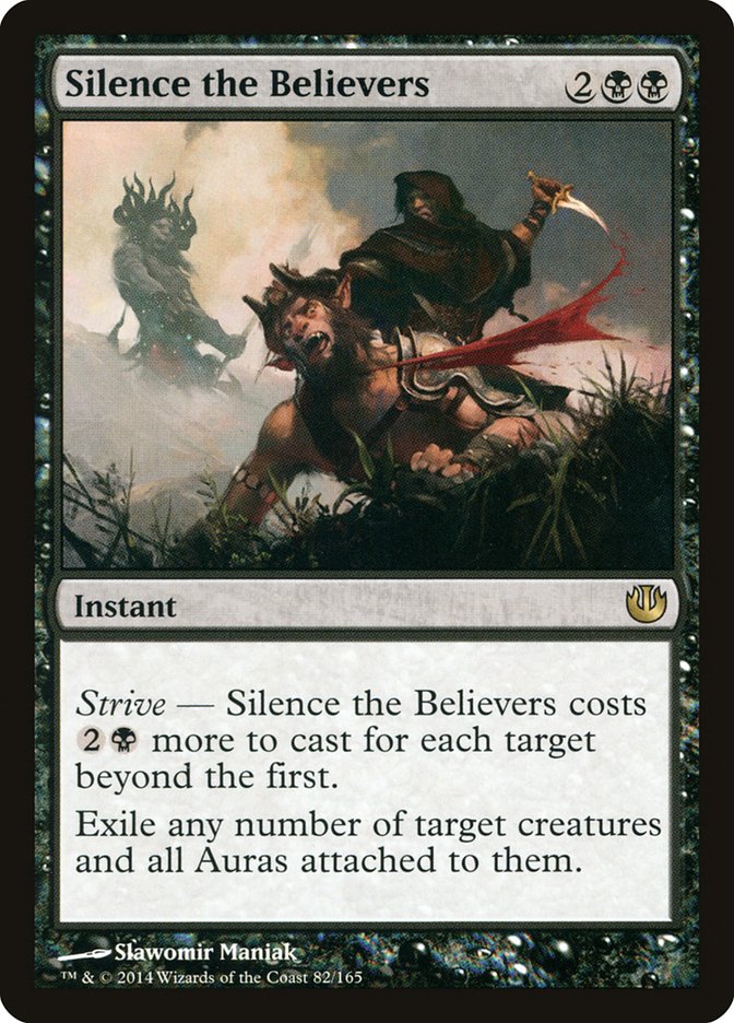 Silence the Believers 82/165 (Journey Into Nyx)  | Good Games Morley