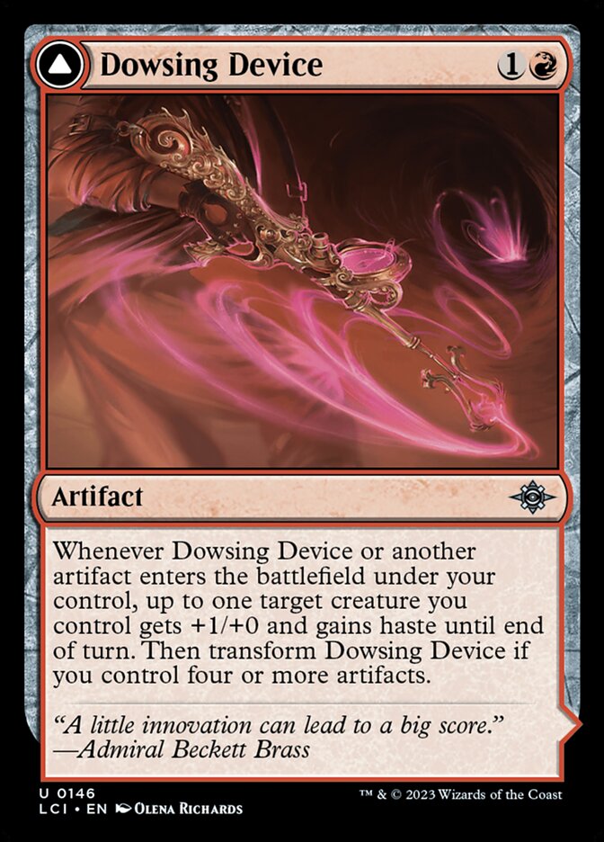 Dowsing Device // Geode Grotto 146 (The Lost Caverns of Ixalan)  - Foil | Good Games Morley