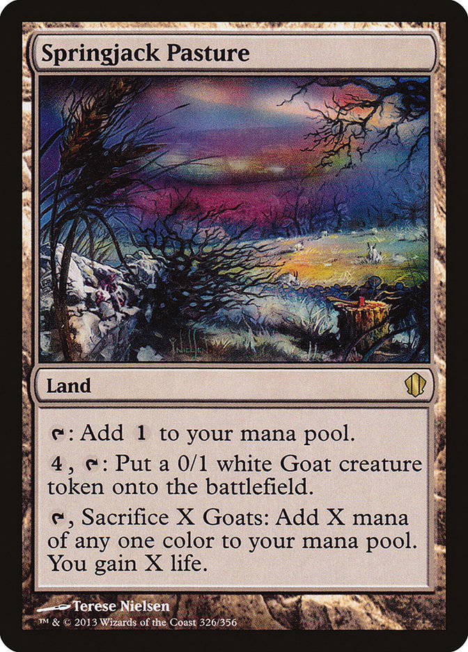 Springjack Pasture 326/356 (Commander 2013)  | Good Games Morley