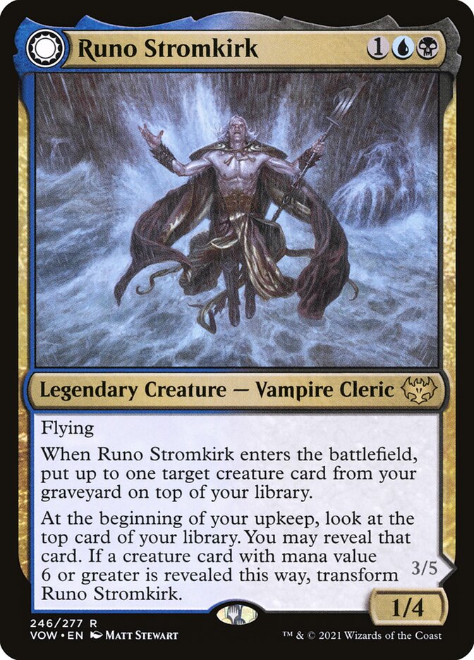 Runo Stromkirk // Krothuss, Lord of the Deep 246/277 (Innistrad: Crimson Vow)  | Good Games Morley