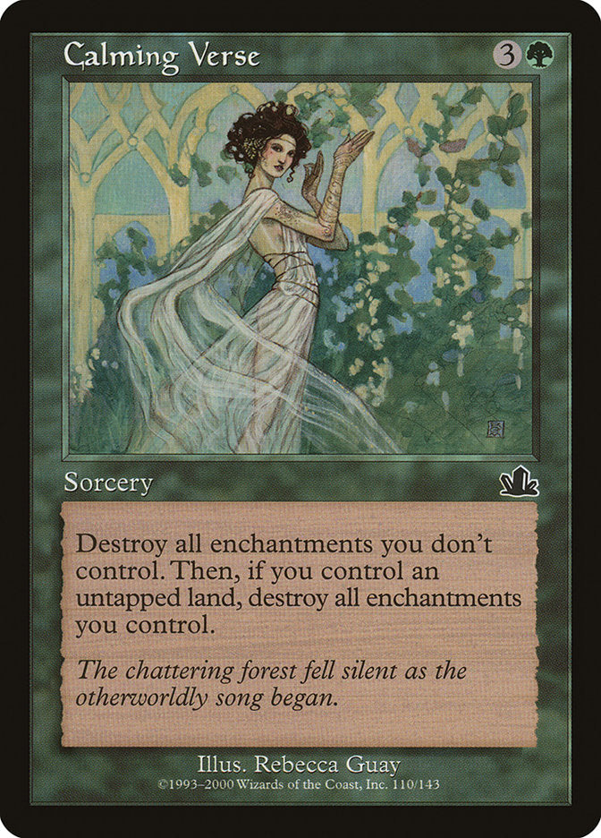 Calming Verse 110/143 (Prophecy)  - Foil | Good Games Morley