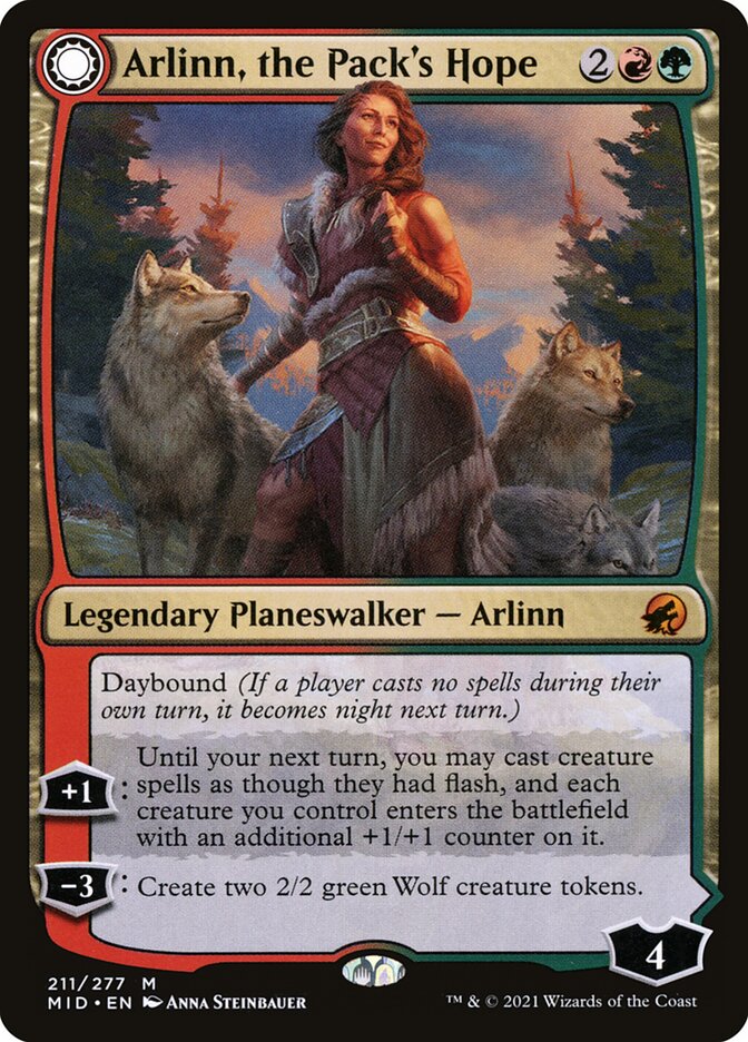 Arlinn the Packs Hope 211 (Innistrad: Midnight Hunt)  | Good Games Morley