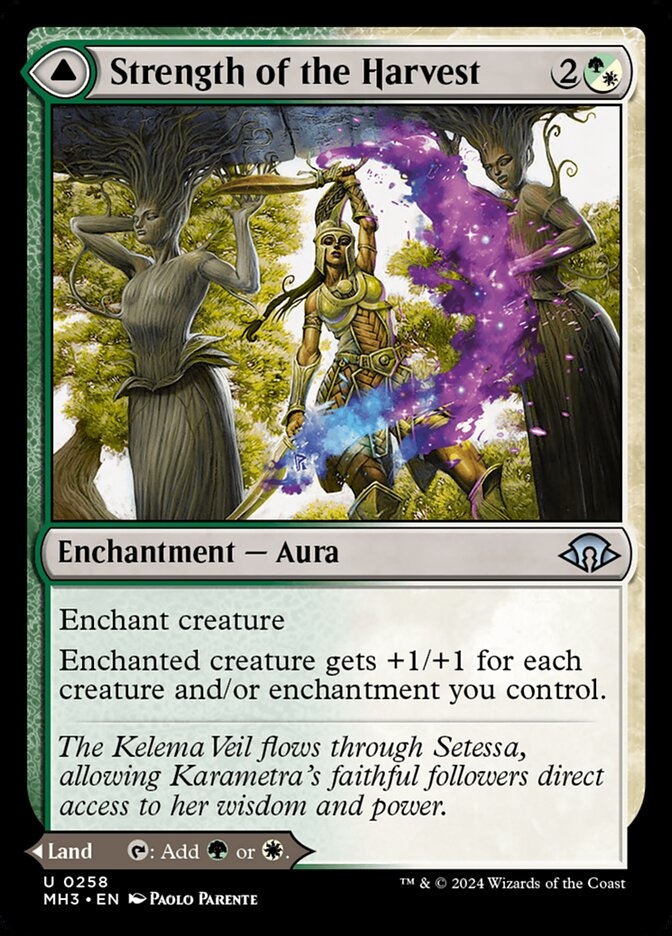 Strength of the Harvest // Haven of the Harvest 258 (Modern Horizons 3)  | Good Games Morley