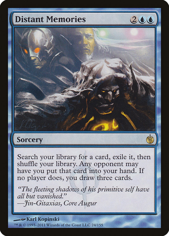 Distant Memories 24/155 (Mirrodin Besieged)  | Good Games Morley