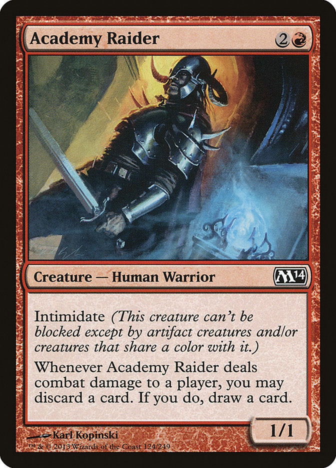 Academy Raider 124/249 (Magic 2014 (M14))  | Good Games Morley
