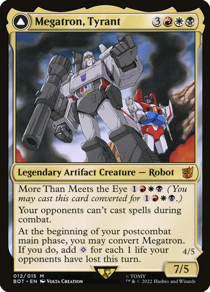 Megatron Tyrant 12 (Universes Beyond: Transformers)  | Good Games Morley