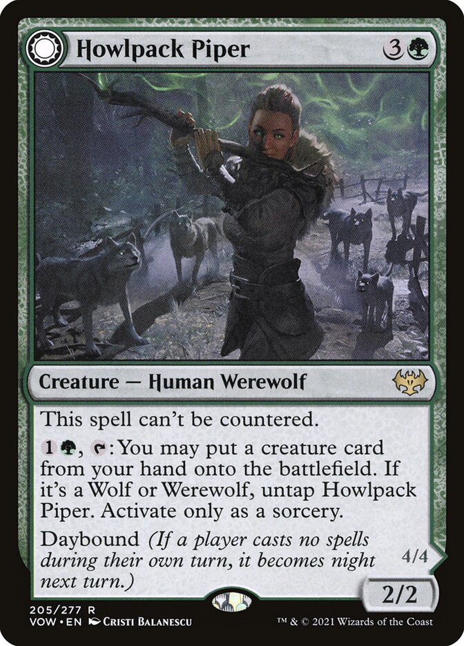 Howlpack Piper 205 (Innistrad: Crimson Vow)  | Good Games Morley