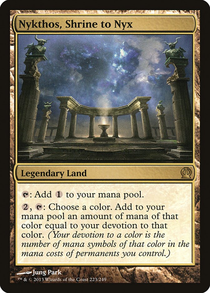 Nykthos, Shrine to Nyx 223 (Theros)  | Good Games Morley
