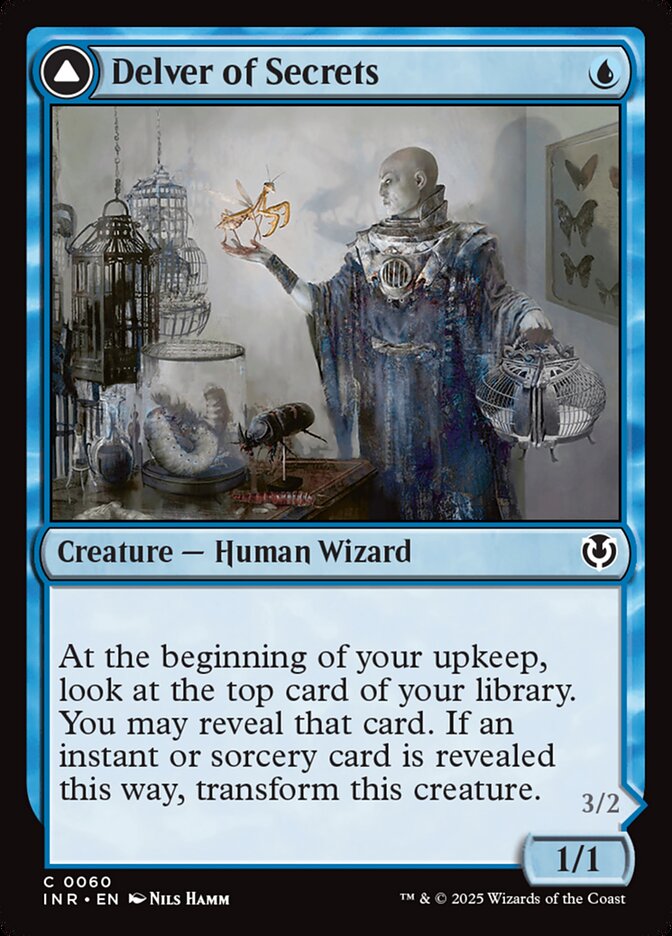 Delver of Secrets // Insectile Aberration 60 (Innistrad Remastered)  - Foil | Good Games Morley