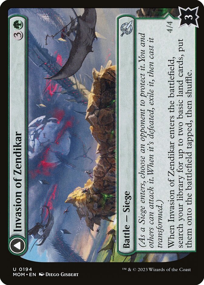 Invasion of Zendikar // Awakened Skyclave 194/291 (March of the Machine)  | Good Games Morley