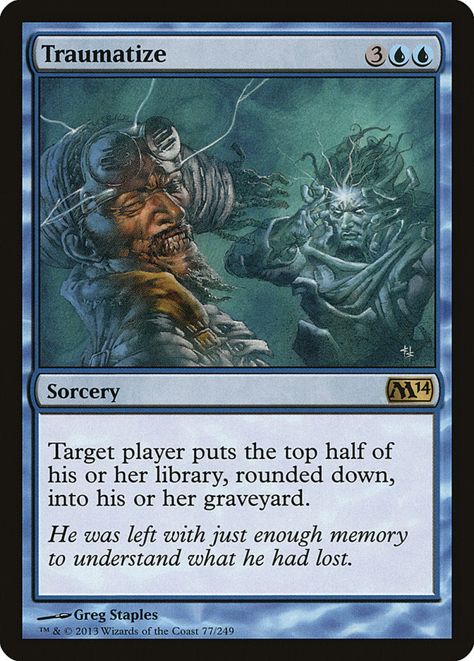 Traumatize 77/249 (Magic 2014 (M14))  | Good Games Morley