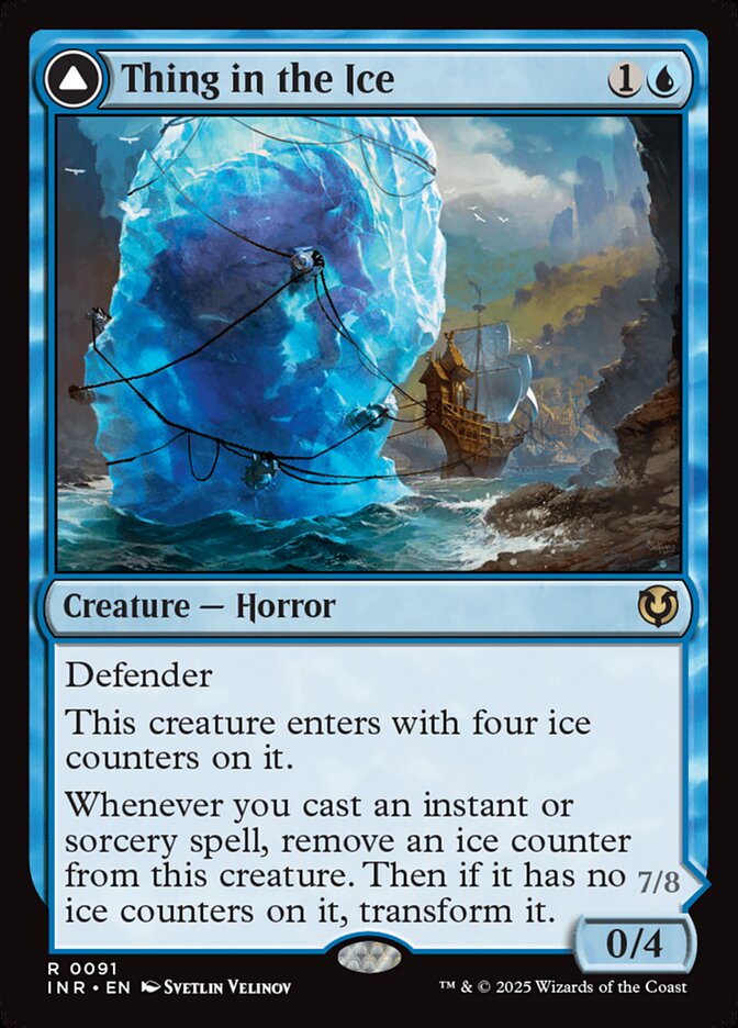 Thing in the Ice // Awoken Horror 91/287 (Innistrad Remastered)  | Good Games Morley