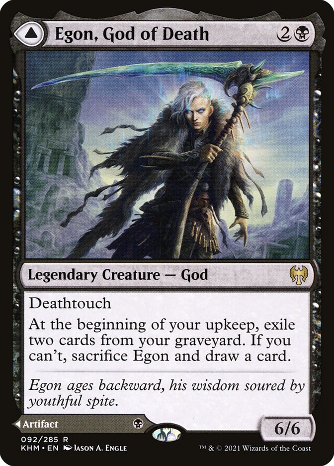 Egon, God of Death // Throne of Death 92 (Kaldheim)  | Good Games Morley