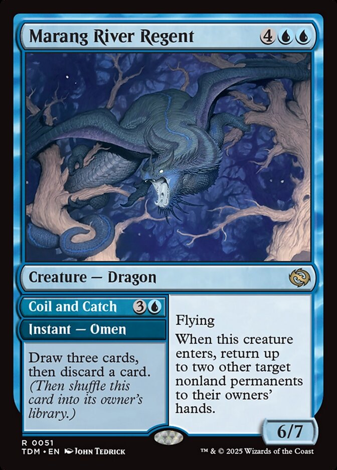 Marang River Regent // Coil and Catch 51 (Tarkir: Dragonstorm)  | Good Games Morley