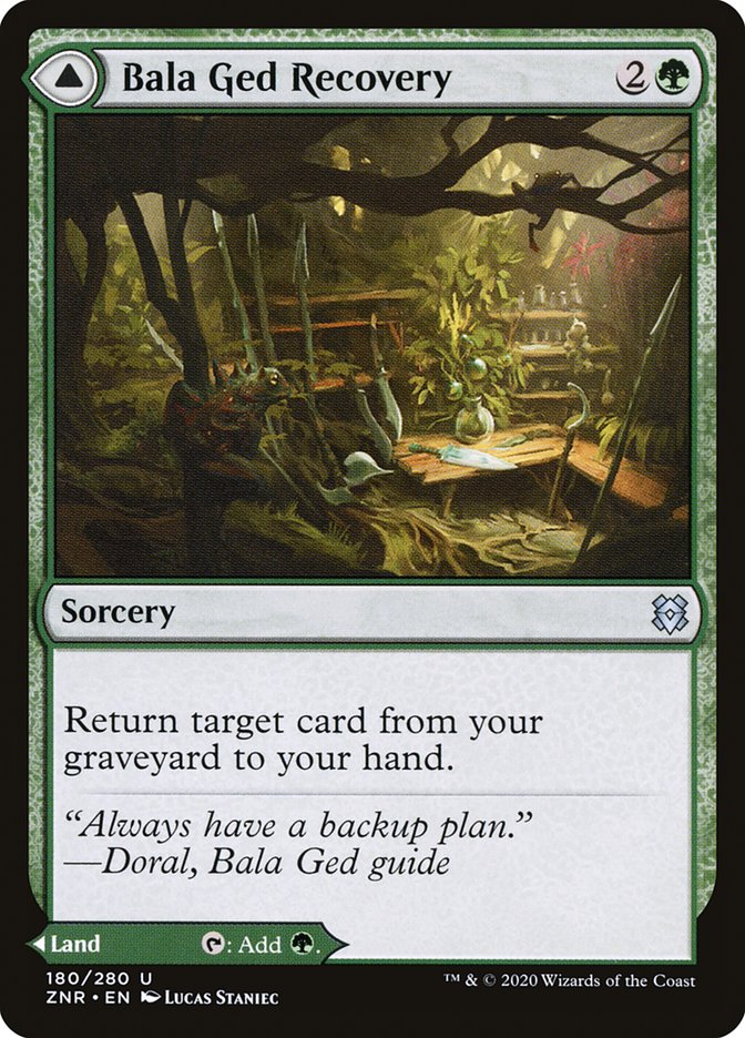 Bala Ged Recovery // Bala Ged Sanctuary 180 (Zendikar Rising)  | Good Games Morley