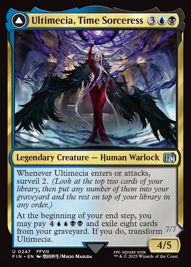 Ultimecia, Time Sorceress // Ultimecia, Omnipotent 247 (FINAL FANTASY)  | Good Games Morley