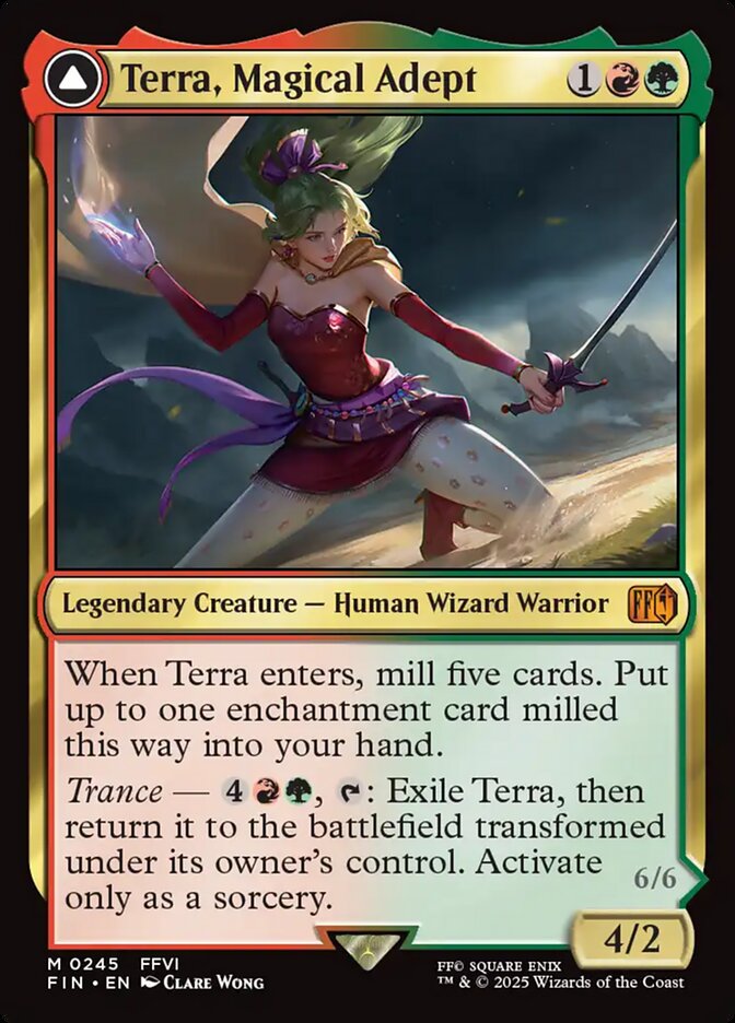 Terra, Magical Adept // Esper Terra 245 (FINAL FANTASY)  - Foil | Good Games Morley