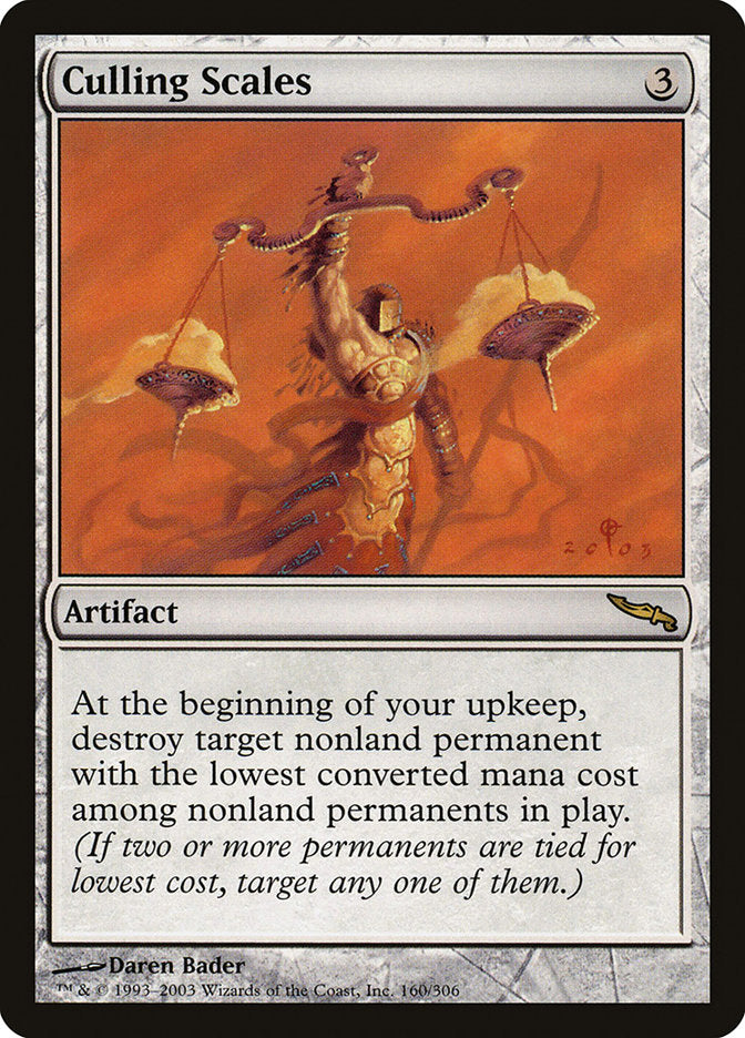 Culling Scales 160/306 (Mirrodin)  | Good Games Morley