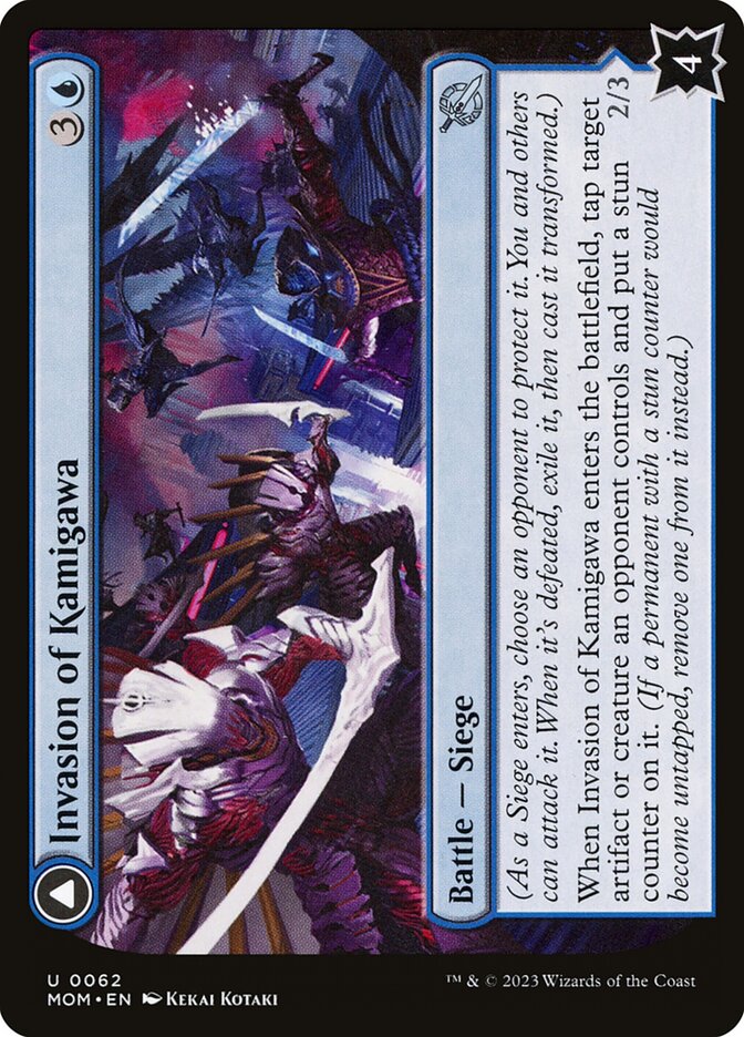 Invasion of Kamigawa // Rooftop Saboteurs 62/291 (March of the Machine)  - Foil | Good Games Morley