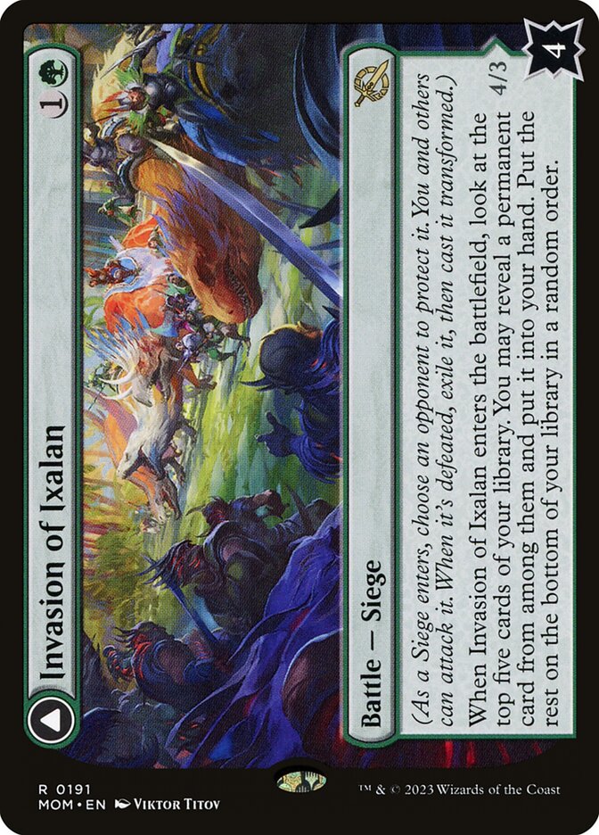 Invasion of Ixalan // Belligerent Regisaur 191/291 (March of the Machine)  | Good Games Morley