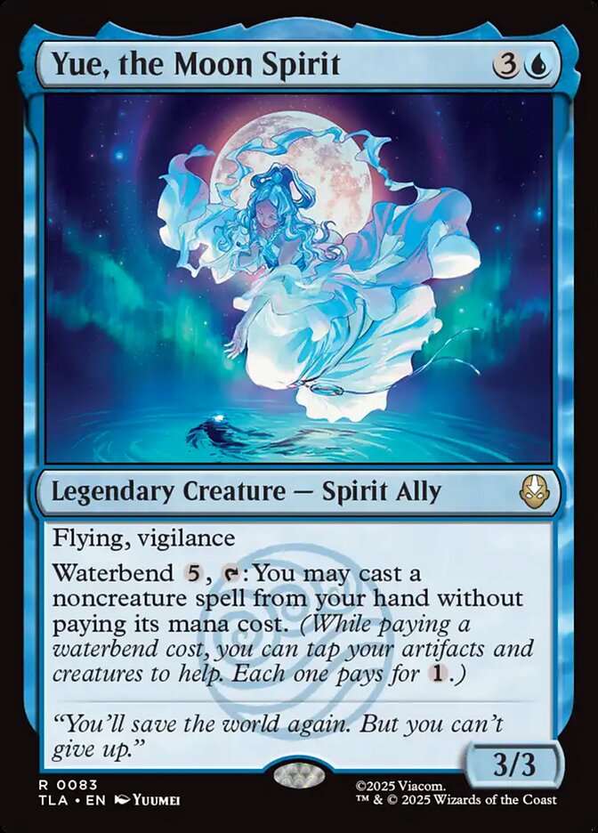 Yue, the Moon Spirit 83/286 (Avatar: The Last Airbender)  - Foil | Good Games Morley