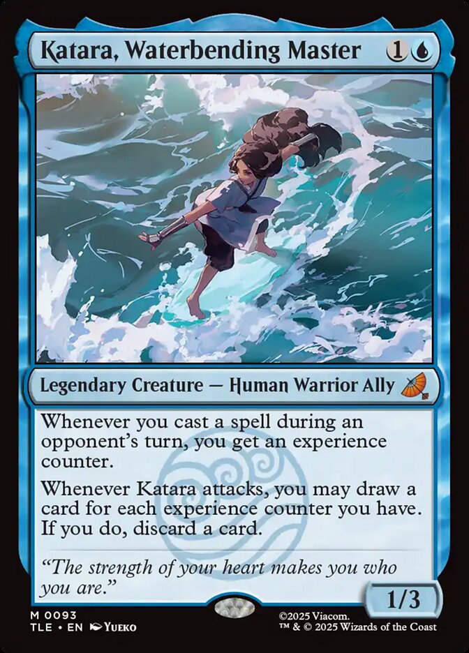 Katara, Waterbending Master 93/317 (Avatar: The Last Airbender: Eternal-Legal)  | Good Games Morley